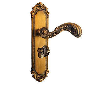 kob欧式门锁室内房门锁卧室木门卫生间锁具实木门执手锁套装 黄古铜