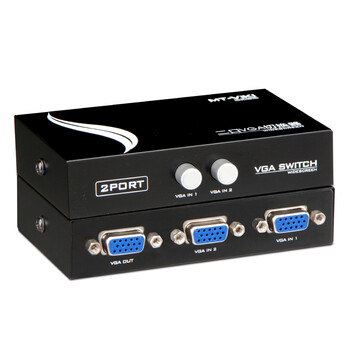 迈拓维矩(mt-viki) vga切换器2/4/8进1出电脑显示器共享器 支持宽屏