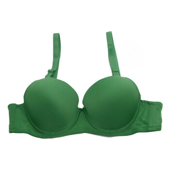 肚皮舞文胸内衣胸衣胸罩乳罩打底文胸上衣舞蹈文胸 绿色 l