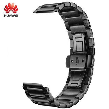 华为(huawei)智能手表watch watch2荣耀s1表带智能配件真皮不锈钢硅胶