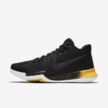 kyrie 3 欧文3男子运动篮球鞋852396 852414 852396-901 黑金 42