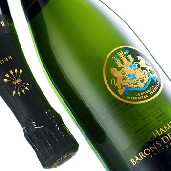 法国进口葡萄酒 香槟产区 拉菲(lafite)罗斯柴尔德天然香槟 750ml(asc