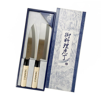 越后 日本原装进口菜刀刀具套装切菜刀鱼片刀 不锈钢厨师刀