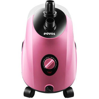 奔腾（POVOS)挂烫机 PW522 蒸汽挂烫机家用手持/挂式电熨斗 1.8L六档（粉色）
