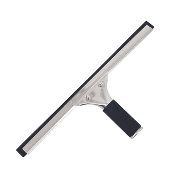 兰诗玻璃刮水器不锈钢玻璃刮刀擦窗器玻璃清洁工具可替换胶条35cm玻璃