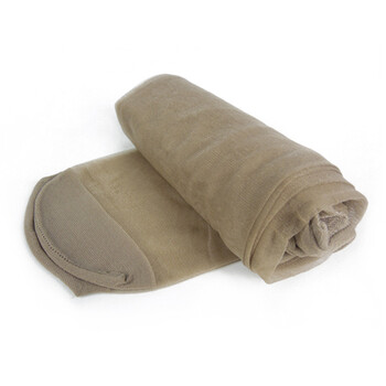 烁业连裤袜女士春秋夏季薄丝袜细网眼加裆袜子sn6723 灰肉色 911