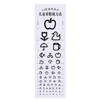 冀御标准对数视力表视力检查视力表成人
