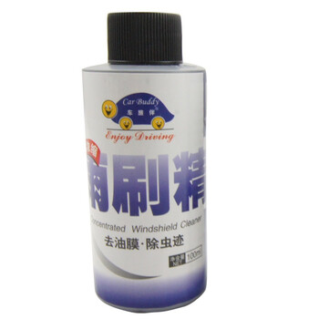 车旅伴（Car Buddy）HQ-C1008 浓缩型雨刷精 汽车玻璃清洗液 高效挡风玻璃清洗剂 100mL 6瓶装