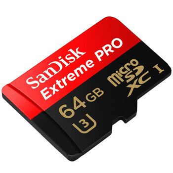 
                                                            闪迪（SanDisk）64GB TF（MicroSD）存储卡 U3 C10 A2 V30 4K 至尊超极速移动版内存卡 读速170MB/s                