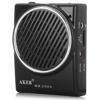 
                                        爱课(AKER)MR2506音响教学便携无线红外遥控导游扩音器(黑色)                