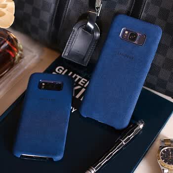 三星(samsung)s8  s8原装手机套 手机壳 欧缔兰绒面原装保护套 保护后