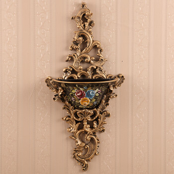 欧式壁挂花壁饰墙饰创意复古家居墙面挂饰客厅背景墙上装饰品挂件 b款