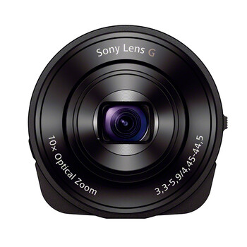 索尼（SONY） DSC-QX10 镜头式数码相机 黑色（1820万有效像素 10倍光学变焦 25mm广角 WIFI/NFC随时分享）