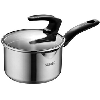 
                                        苏泊尔（SUPOR） 巧立不锈钢复底奶锅ST14J1 汤锅 14cm 燃气电磁炉通用                