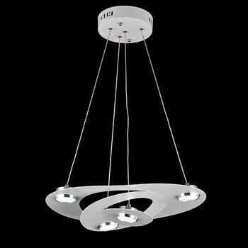 华睿 客厅吊灯LED餐厅吊灯卧室吊灯时尚简约灯饰灯具 FX8033 7头大号 暖白光