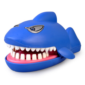 咬手鲨鱼吓一跳大号发声发光儿童玩具亲子游戏