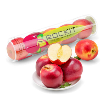 进口ROCKIT乐淇苹果 5粒中筒装 单筒重约205g 生鲜水果