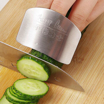 厨格格不锈钢厨房小工具 护指器 护手器 切菜保护手指卫士防切手0