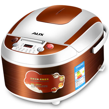 奥克斯(aux) 电饭煲 智能预约 黄晶内胆4l多功能电饭锅fc-40e