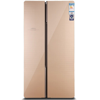 新飞冰箱 bcd-560wgsc 560升风冷无霜 电脑控温 除菌保鲜 玻璃对开门