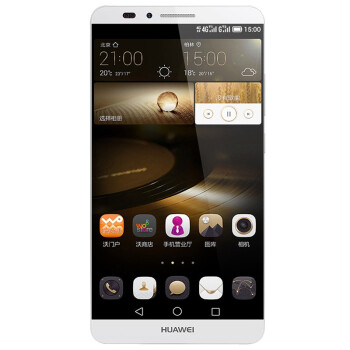 【联通0元购机】华为 Ascend Mate7 月光银 移动联通双4G手机 双卡双待双通