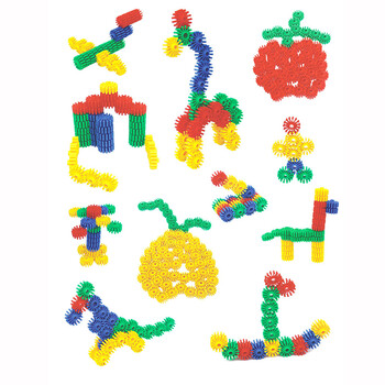 大颗粒圆形齿轮拼插拼装积木益智幼儿园桌面早教儿童玩具_ 7折现价26