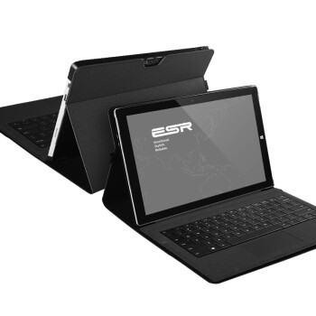 
                                        亿色（ESR）睿致系列 Surface Pro 3保护套/支架皮套 Pro3包/套 适用于微软Surface Pro3 12英寸 睿致黑                