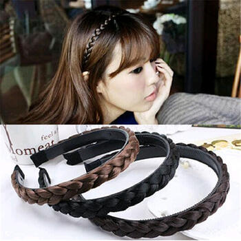 g 发箍韩国编发辫子发箍麻花辫子发辫头箍 c黑色_现价g 发箍韩国编发