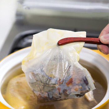 50片无纺布一次性茶包袋 佐料包过滤袋中药材滤渣隔渣袋调料卤味袋