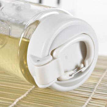 名品嘉俊 大容量运动水壶带茶滤网茶叶壶休闲旅行塑料水杯子700ml 塑料杯