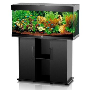 德国juwel黑钻鱼缸rio180鱼缸100cm白高清透明玻璃鱼缸水族箱水草缸1