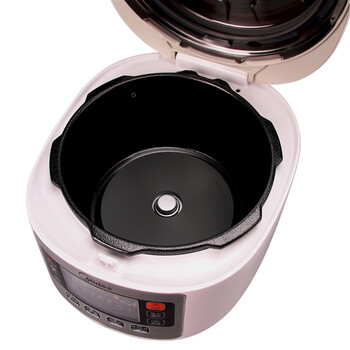 美的（Midea） 电压力锅5L 双胆高压锅 智能方煲 韩式电脑版压力锅 WSS5033