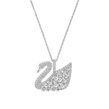 swarovski 施华洛世奇 银天鹅 浪漫天鹅大号链坠 swan lake 项链女