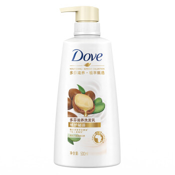 多芬(dove)植萃洗发水 修护秘语滋养洗发乳500ml