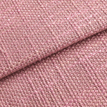 布纯色遮光卧室客厅阳台亚麻窗帘 全屋定制窗帘定制f 粉红色 洋红色