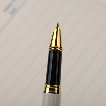 公爵(duke)威廉 时尚珍珠白色特细钢笔/墨水笔/财务用笔