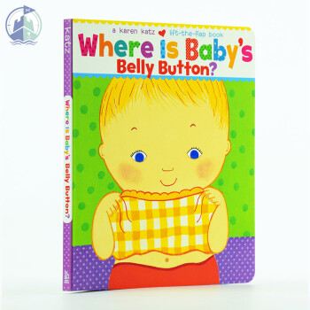 凯伦卡茨Karen Katz:Where Is Baby'sBelly Button宝宝的肚脐眼在哪
