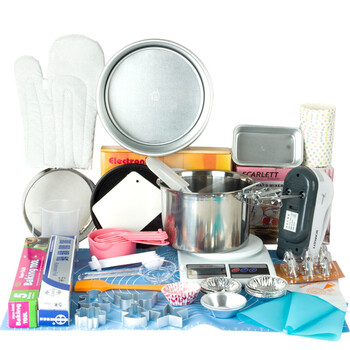 烘焙工具新手套装 DIY烘培工具烘焙模具 烤箱做蛋糕饼干模具套餐 豪华版