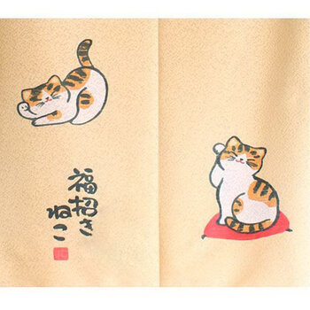 
                                        家的感觉 布艺猫窗帘屏风隔断门帘 送杆                