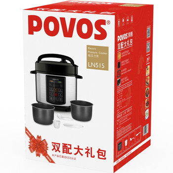 奔腾（POVOS）LN515 四位数码显示 六大烹饪功能电压力锅