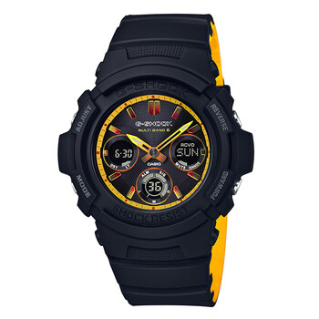卡西欧(casio)手表 g-shock硬碰硬系列时尚潮流男士运动防水手表awg