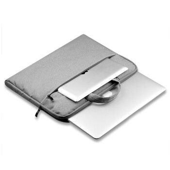 无尘谷 华为MateBook XPro手提电脑包D14荣耀MagicBookX 16英寸笔记本内胆套 苹果灰手提电脑包 荣耀MagicBook X 15 15.6英寸