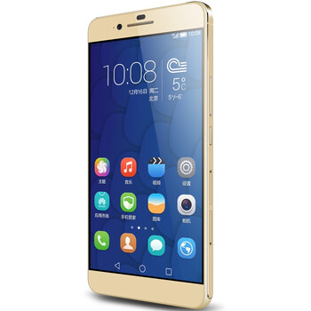 【联通赠费版】荣耀 6 Plus (PE-TL10) 3GB+32GB内存版 金色 移动联通双4G手机 双卡双待双通