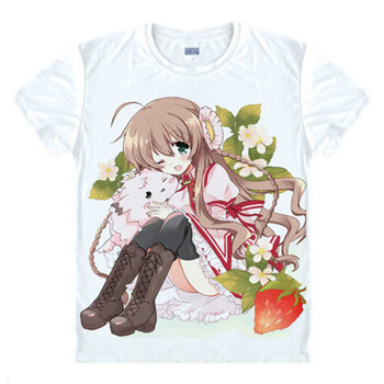 shen xin rewrite 日本动动漫夏装女短袖t恤 3 xl