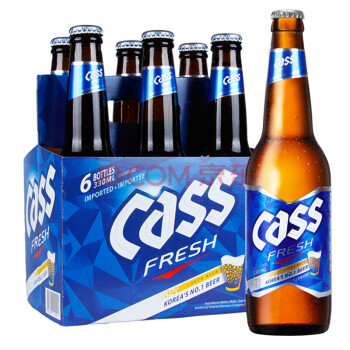 韩国进口啤酒凯狮 Cass 原味 玻璃瓶 330ml 24瓶 图片价格品牌报价 京东