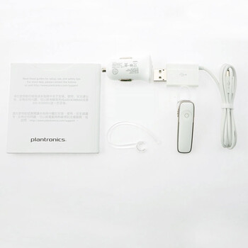 
                                        缤特力（Plantronics）M180 商务单耳蓝牙耳机 通用型 耳挂式 玫瑰金色＋钢琴烤漆珍珠白色                