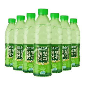 蓝剑 草本薄荷水饮料555ml*20瓶/箱