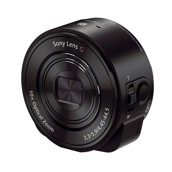 索尼（SONY） DSC-QX10 镜头式数码相机 黑色（1820万有效像素 10倍光学变焦 25mm广角 WIFI/NFC随时分享）