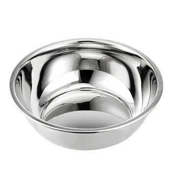 欧圣美 不锈钢多用盆汤盆饭盆菜盆调味盆和面盆 直径14cm