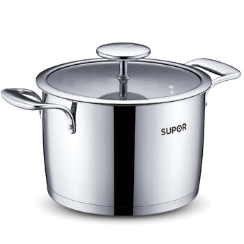 
                                                                                苏泊尔（SUPOR） 不锈钢汤锅电磁炉通用复底304不锈钢加厚ST20V1/ST22V1 ST22V1-22CM                